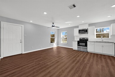 Unit A Front Door/ Living Area