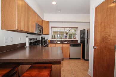 Bright, open kitchen
