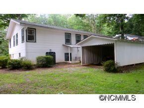 Back of home/carport