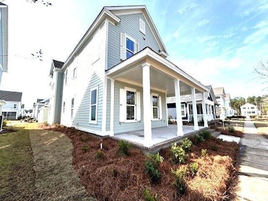 left view of house with covered porch