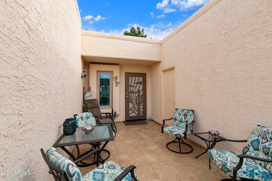 Front Patio tiled