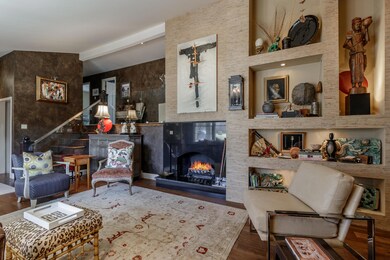 Custom fireplace