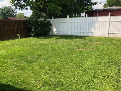 Flat backyard
