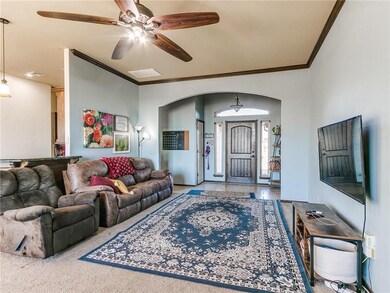Living Room:  Plenty of space for a sectional and 