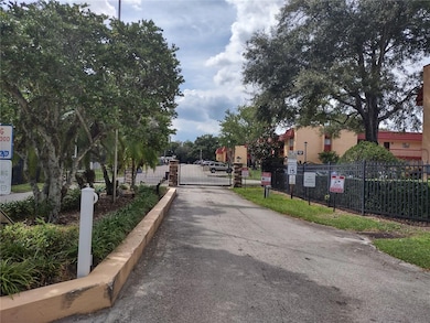 View of front gate