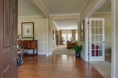 Large welcoming entry foyer.