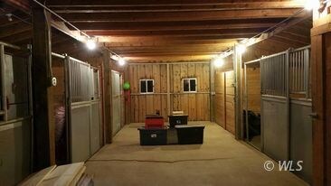 INSIDE OF BARN