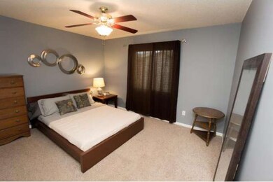 Spacious master bedroom