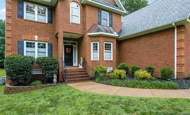 Front entrance to home