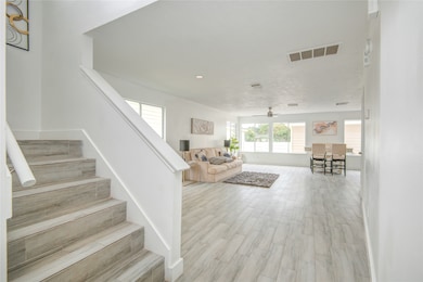 Spacious living room