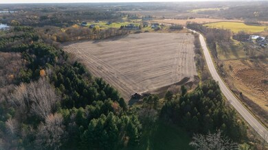 Looking South over property