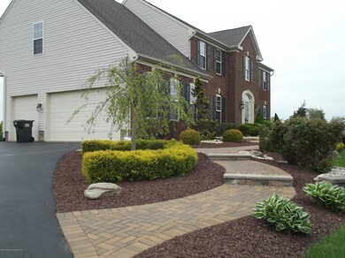 Exterior front side walkways