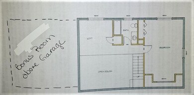 2nd Story Floor Plan