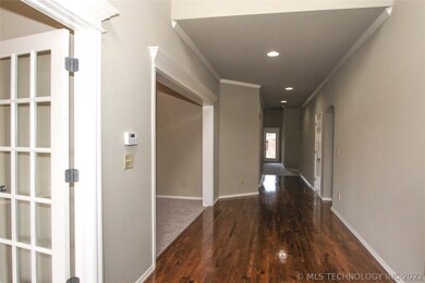wide welcoming entry