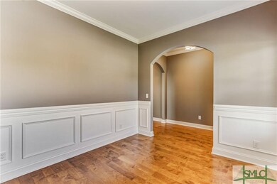 Flex room entrance from foyer.