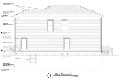 7 West Elevation