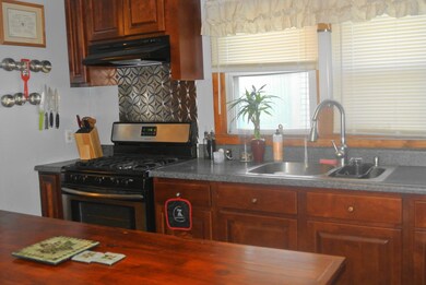 Lots of counter space, including island