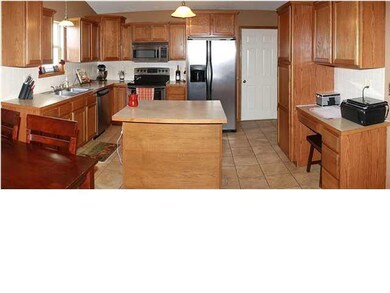 Huge kitchen will be a pleasure to cook in with to