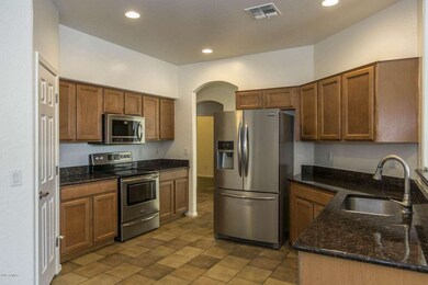 Kitchen with SS Appliances