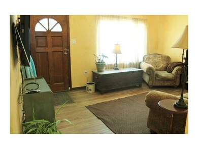 Living Room. Living Room with Exposed Hardwood
