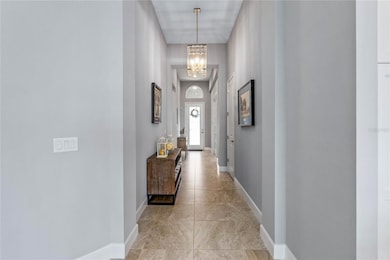 Foyer w/High Ceilings & Tile Floors