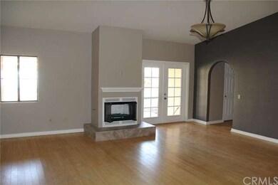 Fireplace in family room