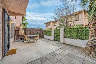 View of patio / terrace with fence and outdoor din