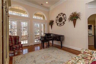 Living Room looking out to covered patio