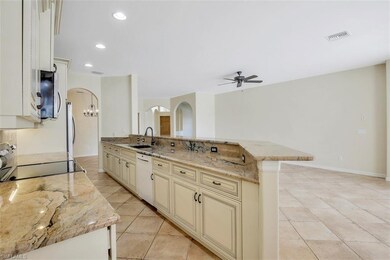 Spacious open modern floor plan.