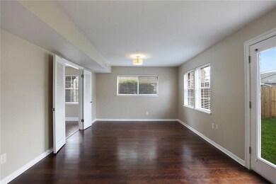 Den/Bonus Room open view from kitchen