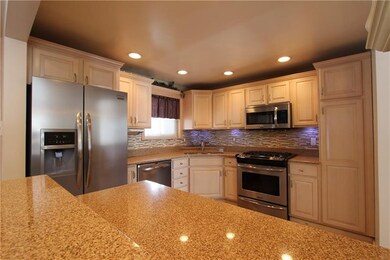 Beautifully updated kitchen with stainless applian
