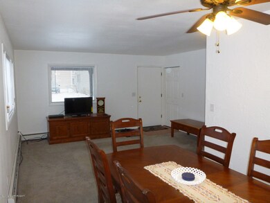 Dining  area looking into living area