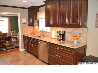 New cabinets, granite counter tops, tile flooring 