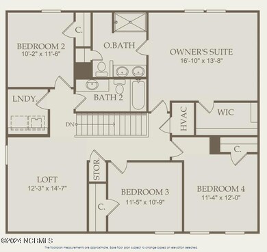 ROSELLA- Fl Plan 2nd Floor