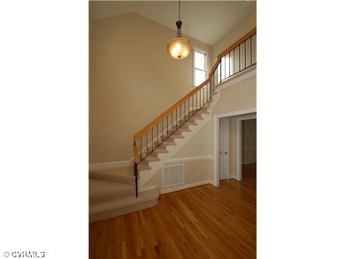 Foyer - 2-story foyer with new chandelier!