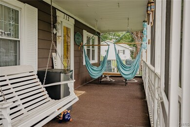 Large screened in front porch