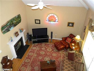 Den/Family/Great Room - View from loft above