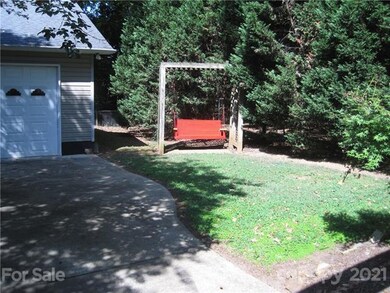 Enjoy swinging in your private backyard