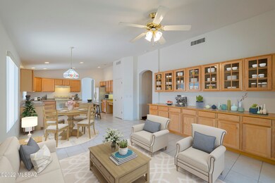 Great room:Virtually Staged