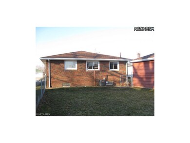 Fenced Back Yard - Rear View