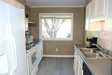 Kitchen with lovely picture window
