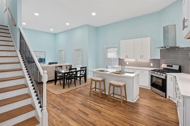 Newly staged open concept