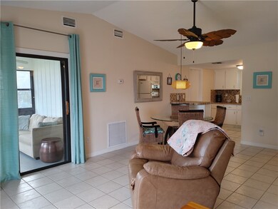 Open Concept Living & Dining Area