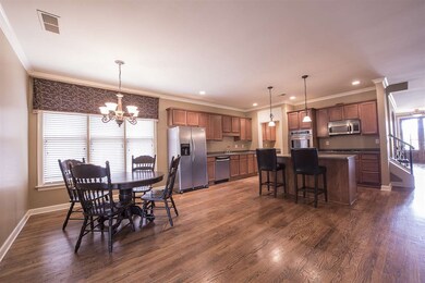 Kitchen in the center part of the home is complete