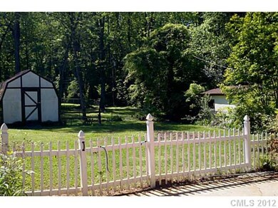 Fenced Yard - Fenced yard with storage shed