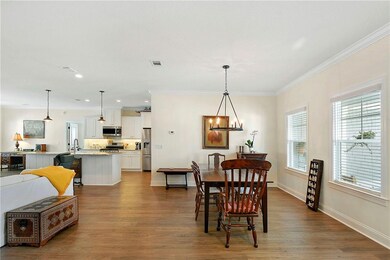 Spacious open floor plan.
