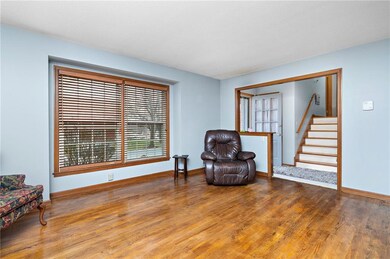 Family room on main level