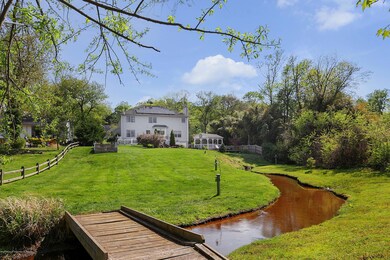 foot bridge toward house view
