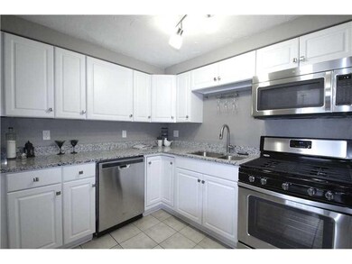Kitchen. Beautiful and bright new kitchen with gra