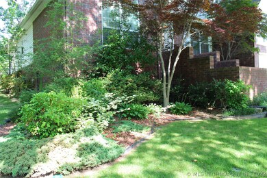Custom landscaping all around the home